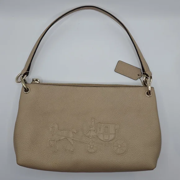 Coach Charley Crossbody With Embossed Horse And Carriage Design - Picture 5 of 13
